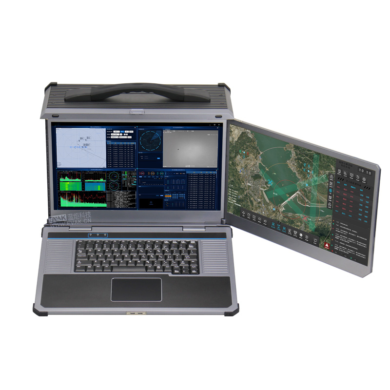 Dual screen Drone UVA ground control station（DP-7000）